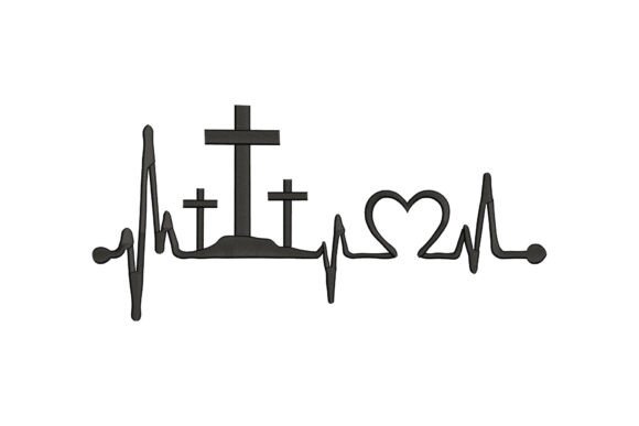 Christian Cross Heartbeat: A Designer’s Review for Premium Sweatshirts