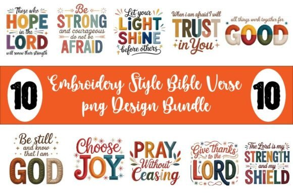 Christian Embroidery PNG Bundle: A Practical Review