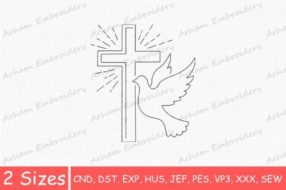 Christian Faith Cross and Dove: A Designer Review