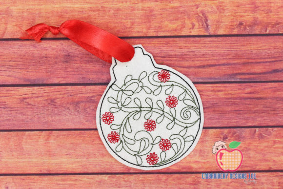 Christmas Ball with Flower Design: Seller Review