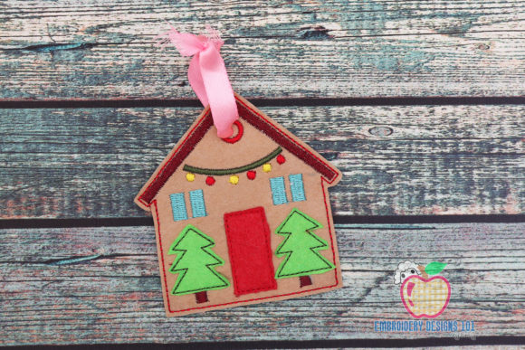 Christmas Home with Tree ITH Ornament Review