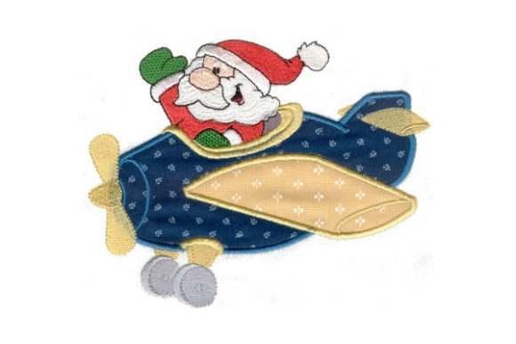Flying Santa Embroidery Design Review for Boutique Apparel