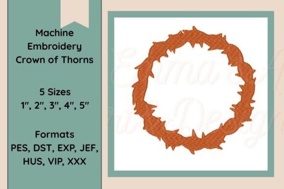 Review: Crown of Thorns Machine Embroidery