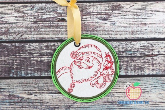Santa Claus Carrying Gift Bag Ornament Review