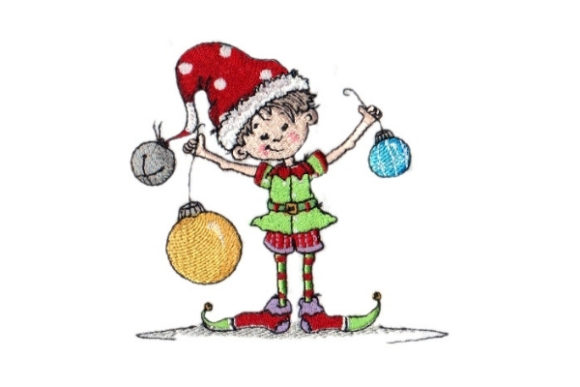 Sassy Noah Elf: Embroidery Design Review for Small Business Merch