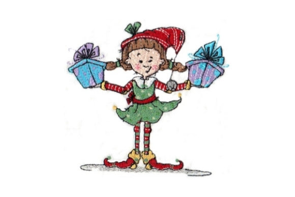 Sassy Polly Elf: A Design Review for Small Business Merch and Branded Patch Use
