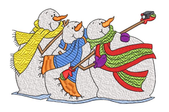 Snowmen Selfie: A Design Review for Small Business Merch