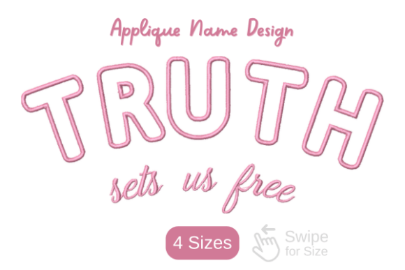 Truth Sets Us Free Applique: A Designer's Review