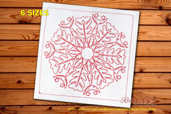 Winter Snowflake Design: An Embroidery Seller Review